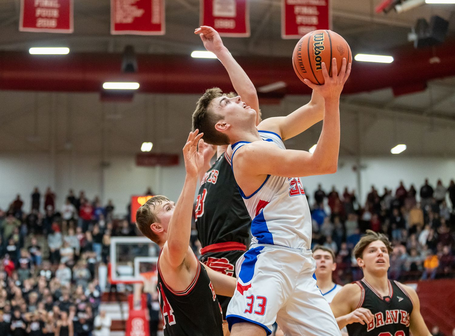 Linton-Stockton Brownstown Central Indiana boys basketball March 18 2023 Julie L Brown 19575